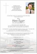 Hans Egger